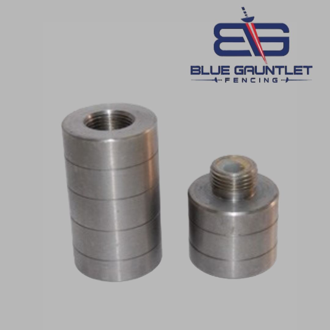 Blue Glantlet Stainnless Steel Foil Epee Contention Weight