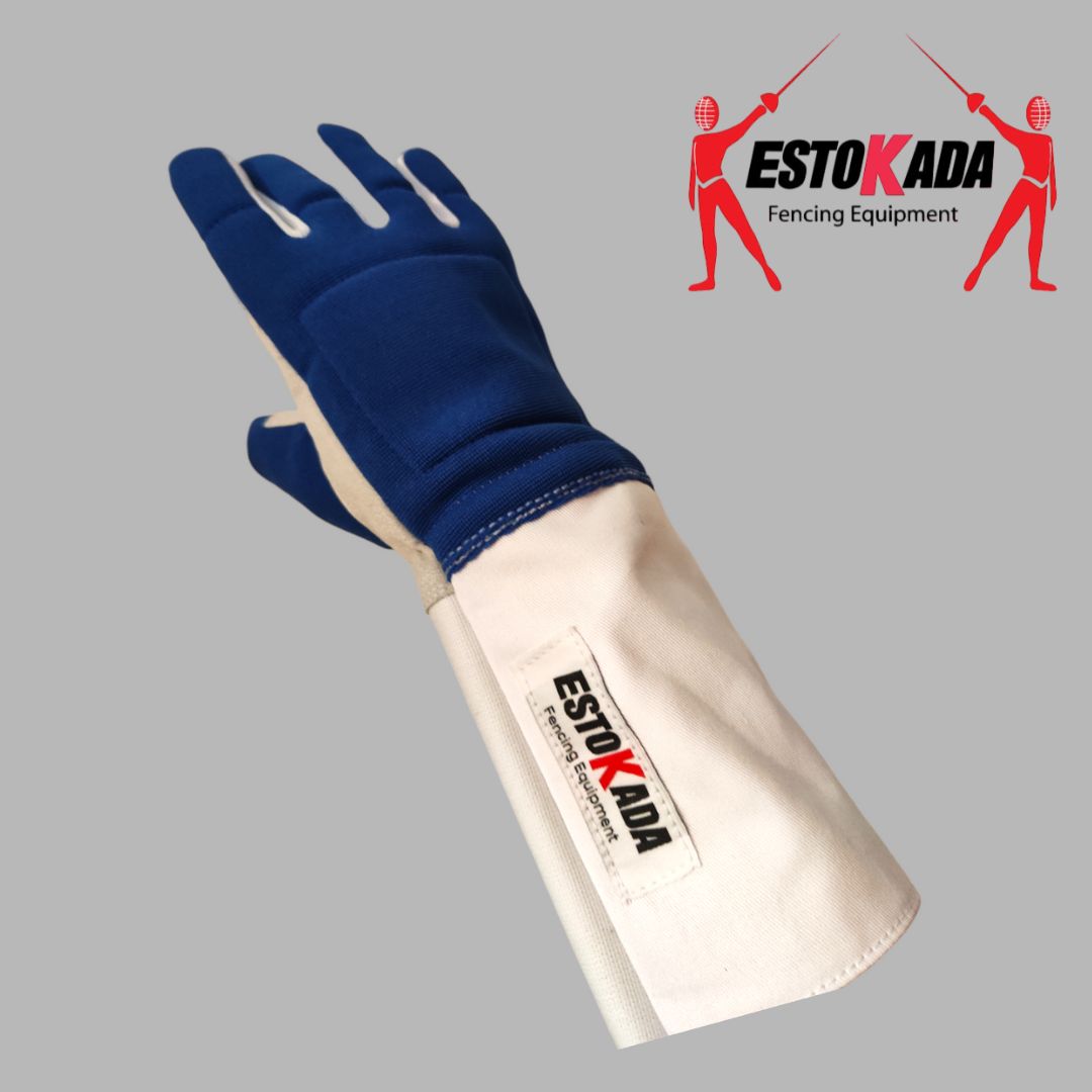 New blue glove
