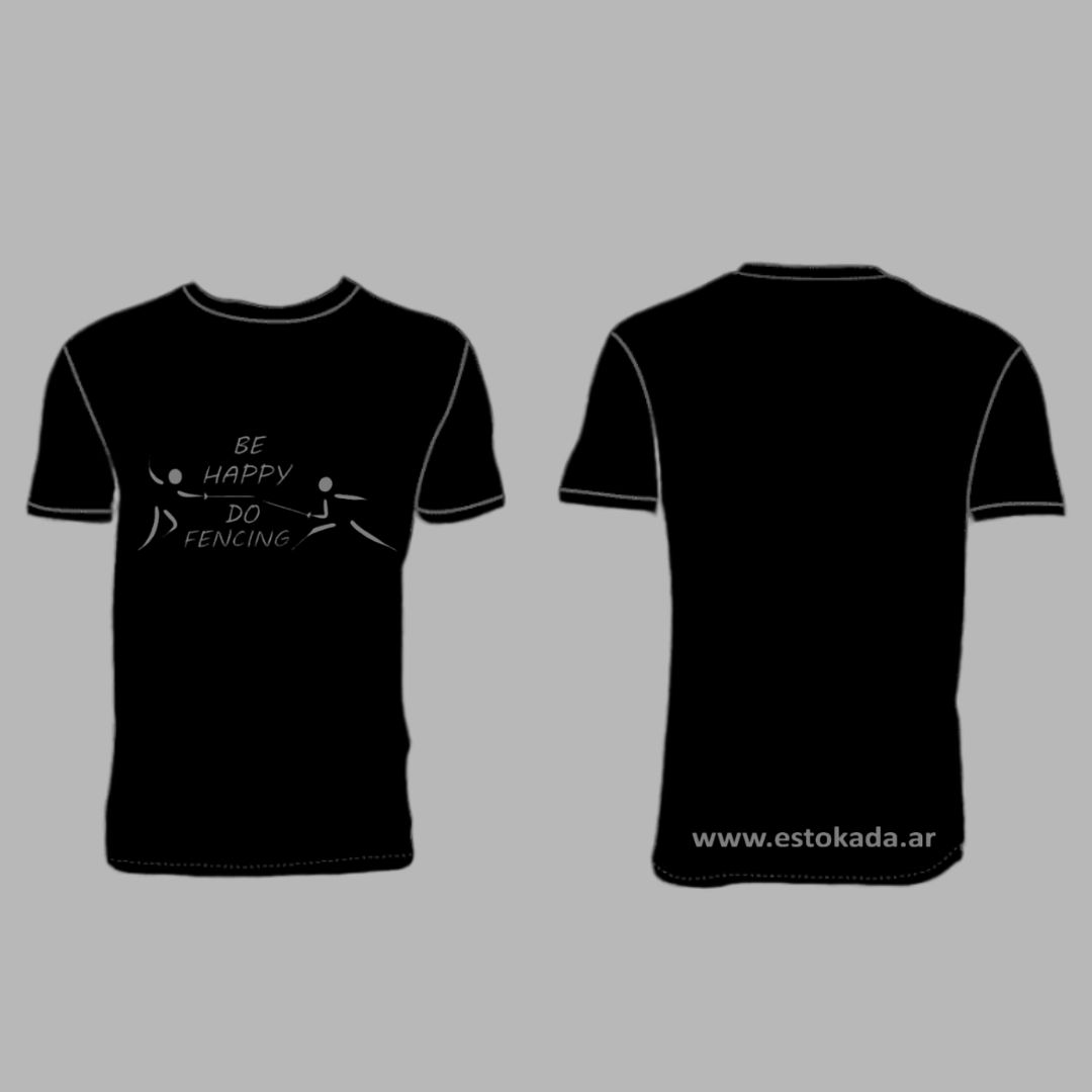 Estokada Black T-Shirt Design